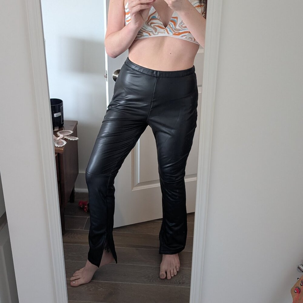 ASOS Faux Leather Pants – Size 8